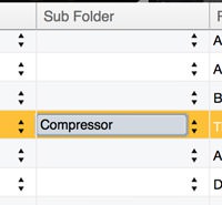 Sub-folders